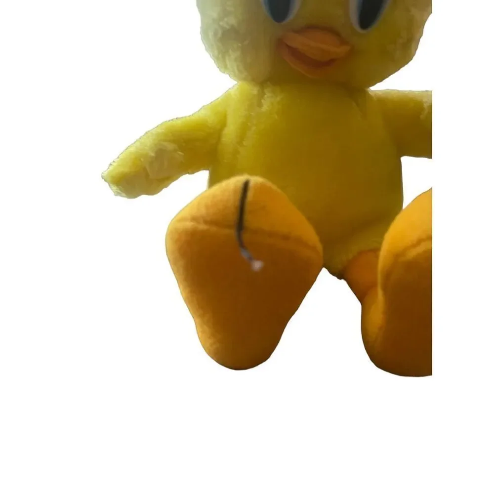 Warner Bros Kids Yellow Polyester Fiber Looney Tunes Tweety Bird Plush Toy